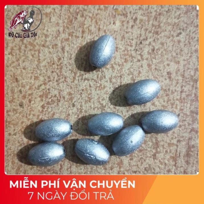 ⭐️⭐️ Chì Câu Cá, Chì Tròn Xuyên Tâm Chất Lượng
