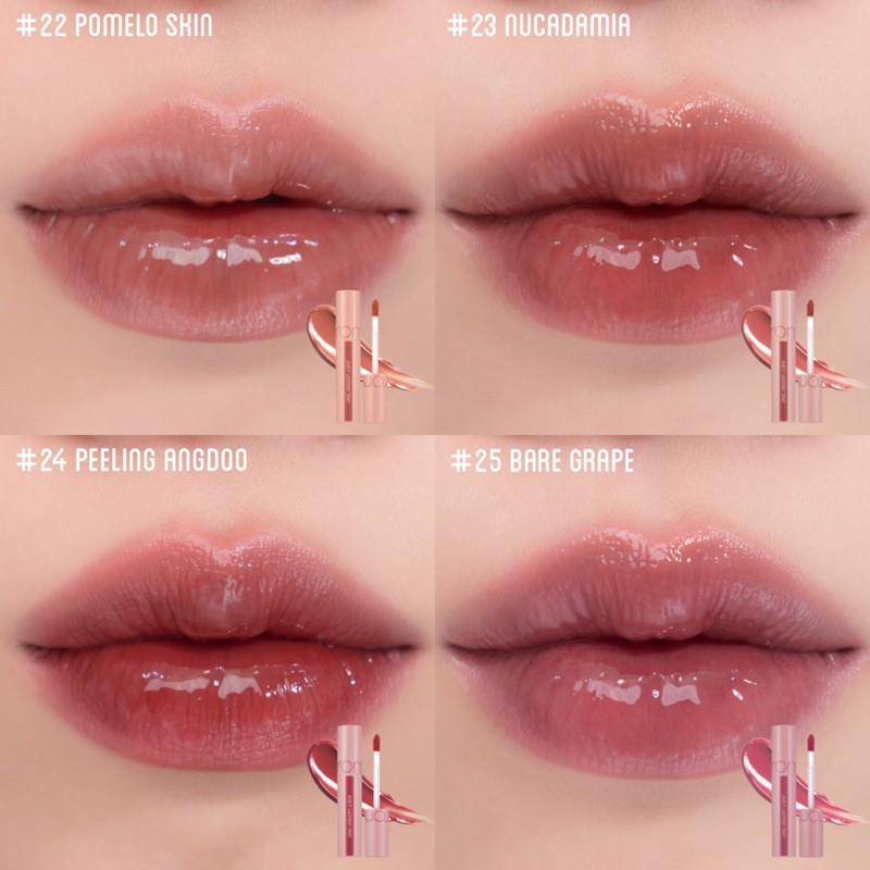 [Màu 22-25] Son tint lì Romand Bare Juicy Lasting Tint 2021