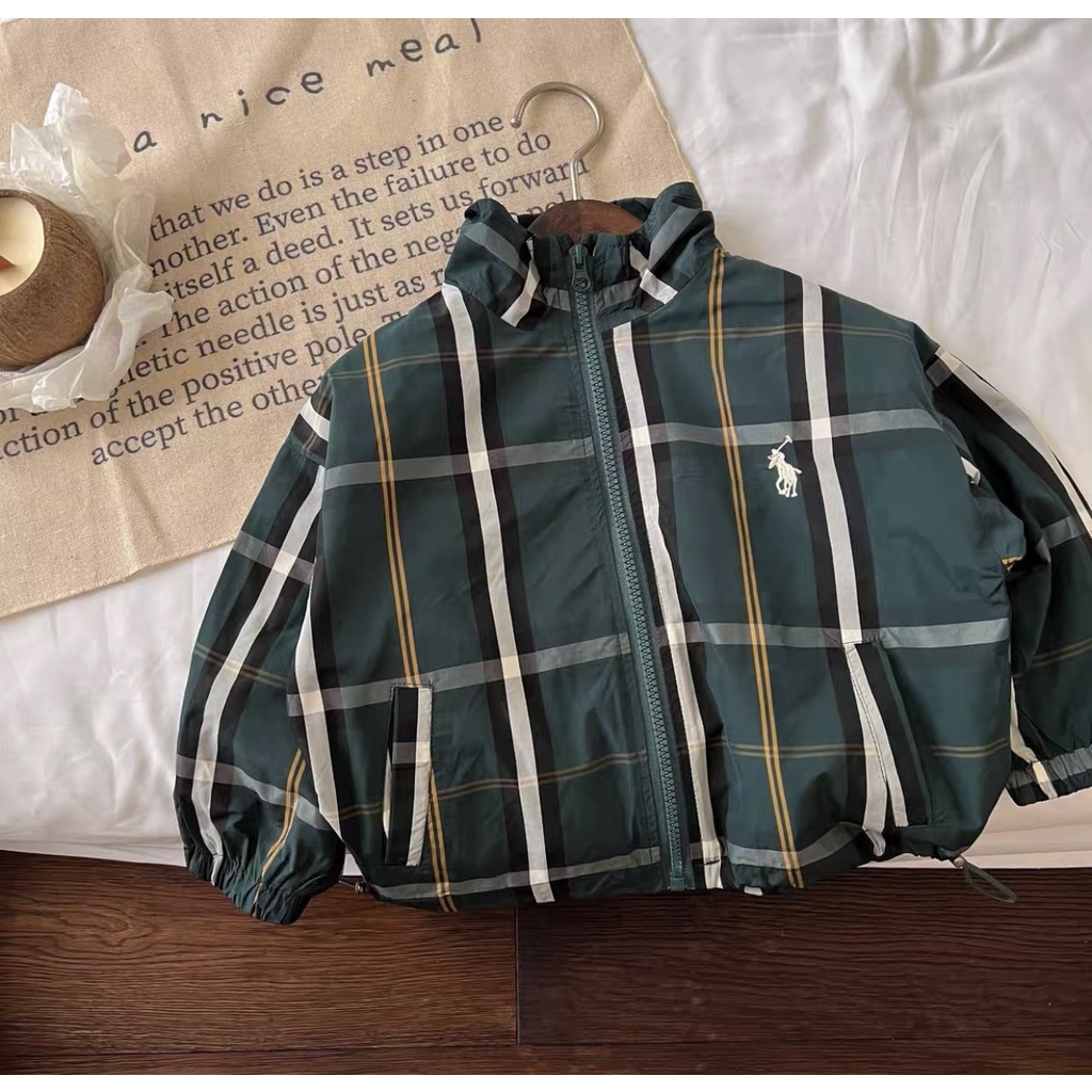 Áo Khoác Gió Lacos Áo Khoác Gió Thu Đông Dày Dặn Giữ Ấm Cho Bé Từ 8Kg Đến 32Kg Thời Trang Trẻ Em Chaarlie Kids