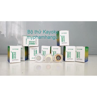 Bộ thử Kayoko, bộ test thử kayoko trắng da, sạch nám, tàn nhang, bộ thử kayoko 3in1