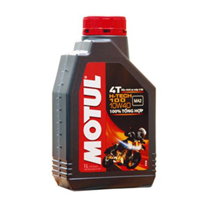 Nhớt Motul Tổng Hợp H-Tech 100 4T 10W40