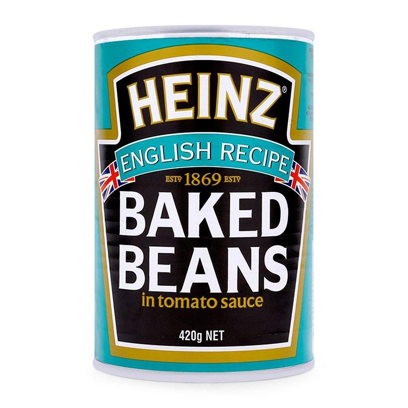 Đậu sốt cà chua đóng hộp Heinz Baked Bean - Hàng nhập Anh Quốc 420g