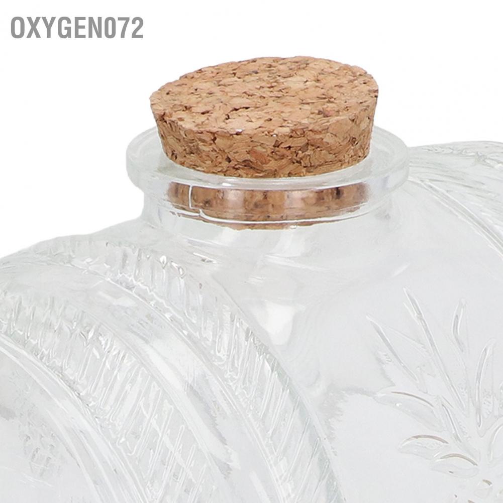 Oxygen072 Đồ uống Thùng thủy tinh dày kín Sơn nhân sâm Rượu vang Bình pha chế với vòi cho gia đình