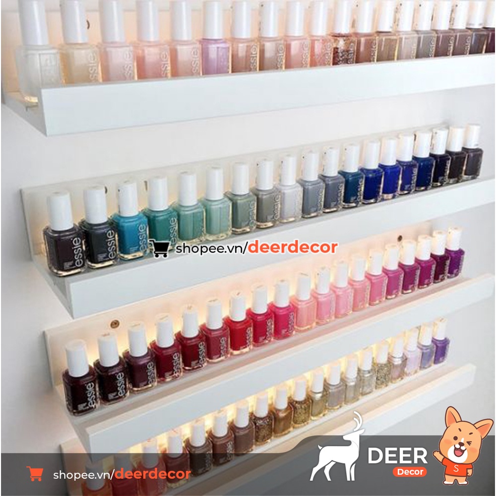 Kệ Trưng Bày Nước Sơn Móng Tay Cho Tiện Nail - DEER DECOR