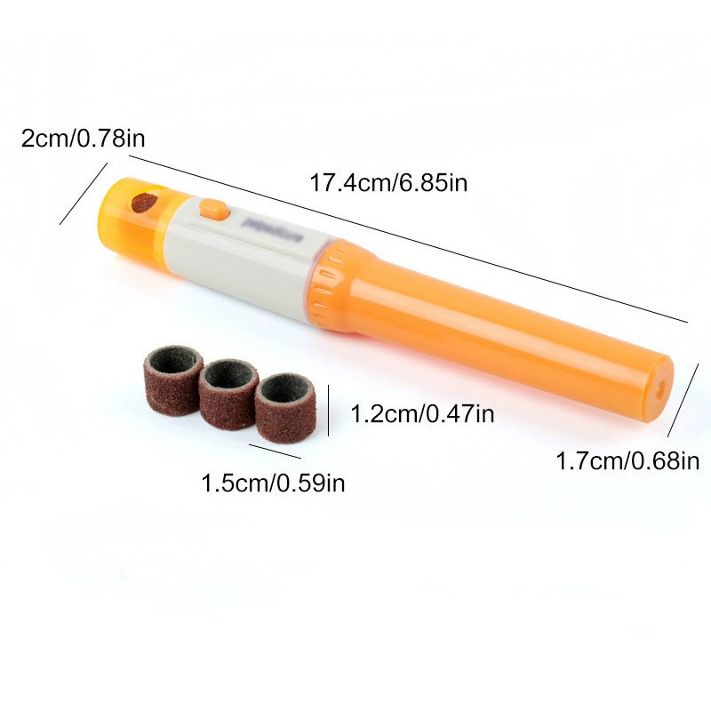 Kẹp cắt + cuộn giấy đánh bóng móng cho thú cưng