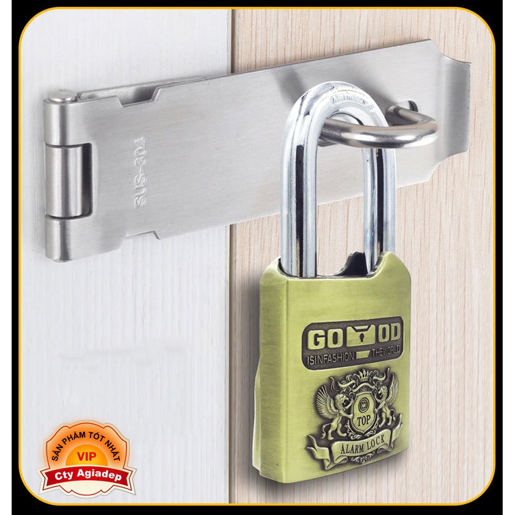 Khóa Báo động Siêu xịn TOP LOCK chống Cắt Phá - Bảo vệ nhà, cửa hàng, kho, Giải pháp Chống trộm Hữu hiệu