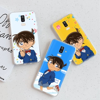 Ốp Điện Thoại Mềm Trong Suốt Hình Thám Tử Conan Tt73 Cho Samsung Galaxy J7 Plus Prime A72 F62 Pro Duo