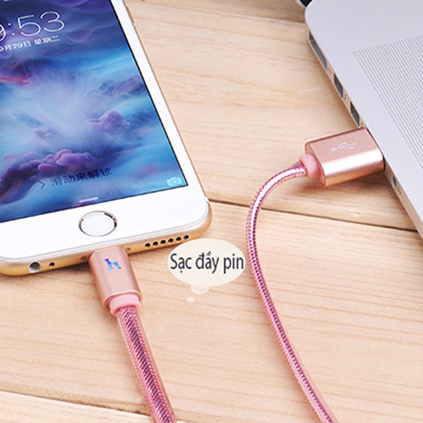 Dây Sạc Iphone Hoco Upl12 2M Có Đèn Led Báo Hiệu - Thế Giới Phụ Kiện Số - TT Shop