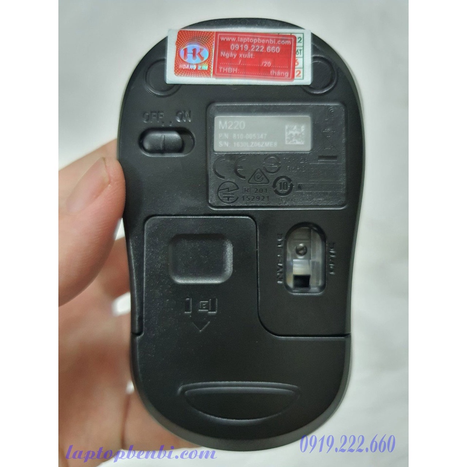 Chuột Không Dây Logitech M220 Silent dùng cho máy tính laptop, PC
