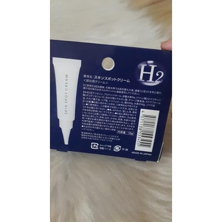 Kem làm mờ nám H2 Hydrogen 10g Nhật Bản