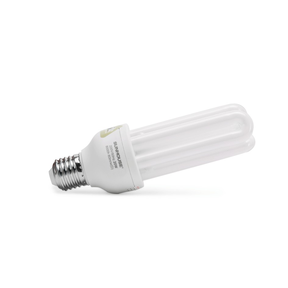 [XẢ KHO] Đèn compact SUNHOUSE SHE CFL3UT4-20W đui xoáy sáng trắng