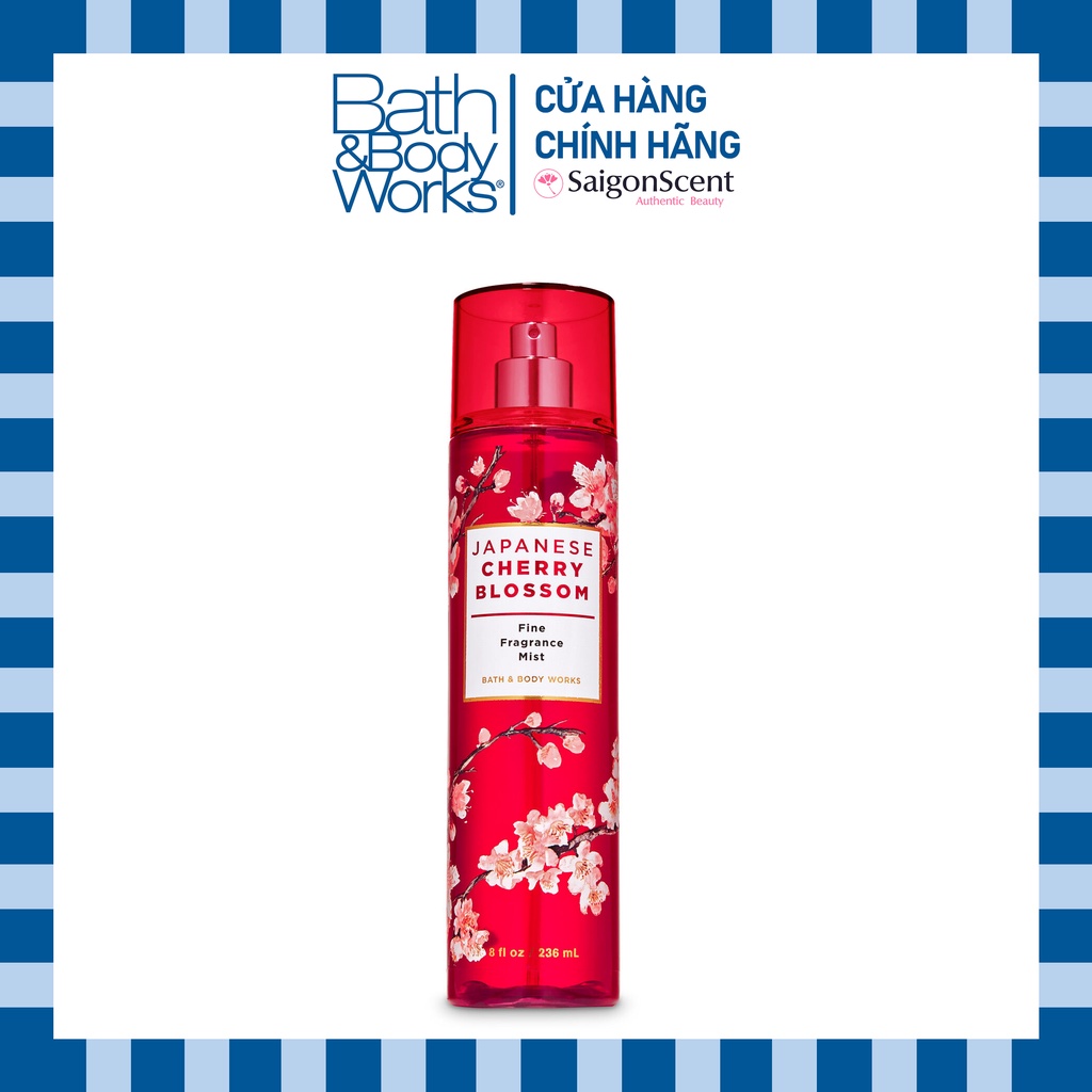 Xịt thơm Bath & Body Works Japanese Cherry Blossom ( 236mL )