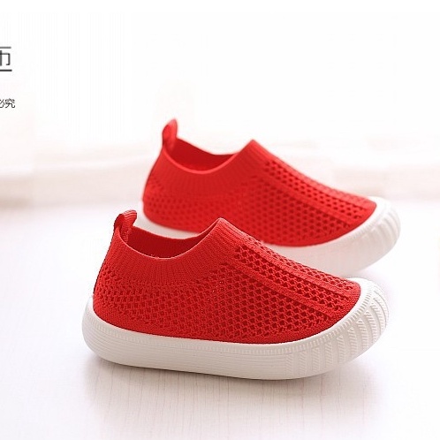 Giày lười cổ chun cho bé trai, bé gái đế mềm, êm chân