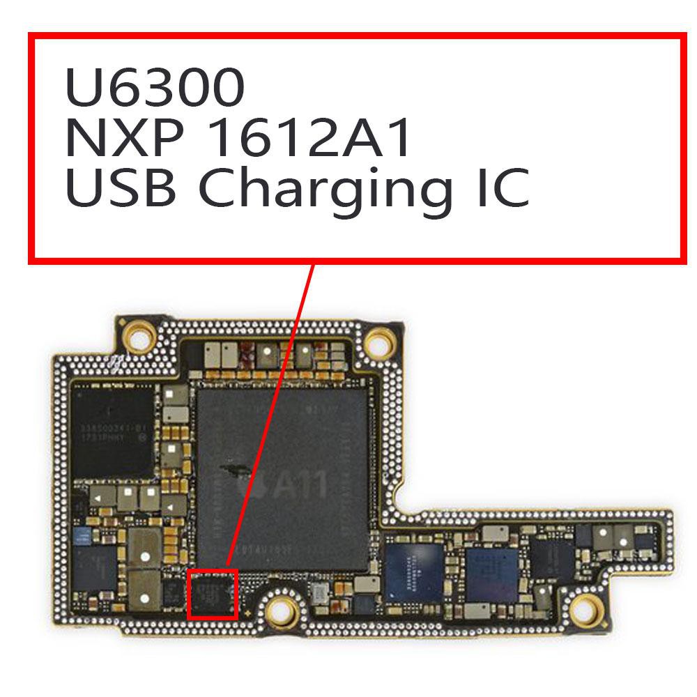 IC sạc U6300 1612A1 cho iPhone 8-XS Max