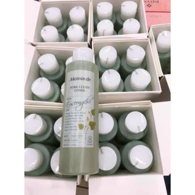 Tonner mamonde diếp cá và hoa hồng cấp ẩm da chuyên sâu