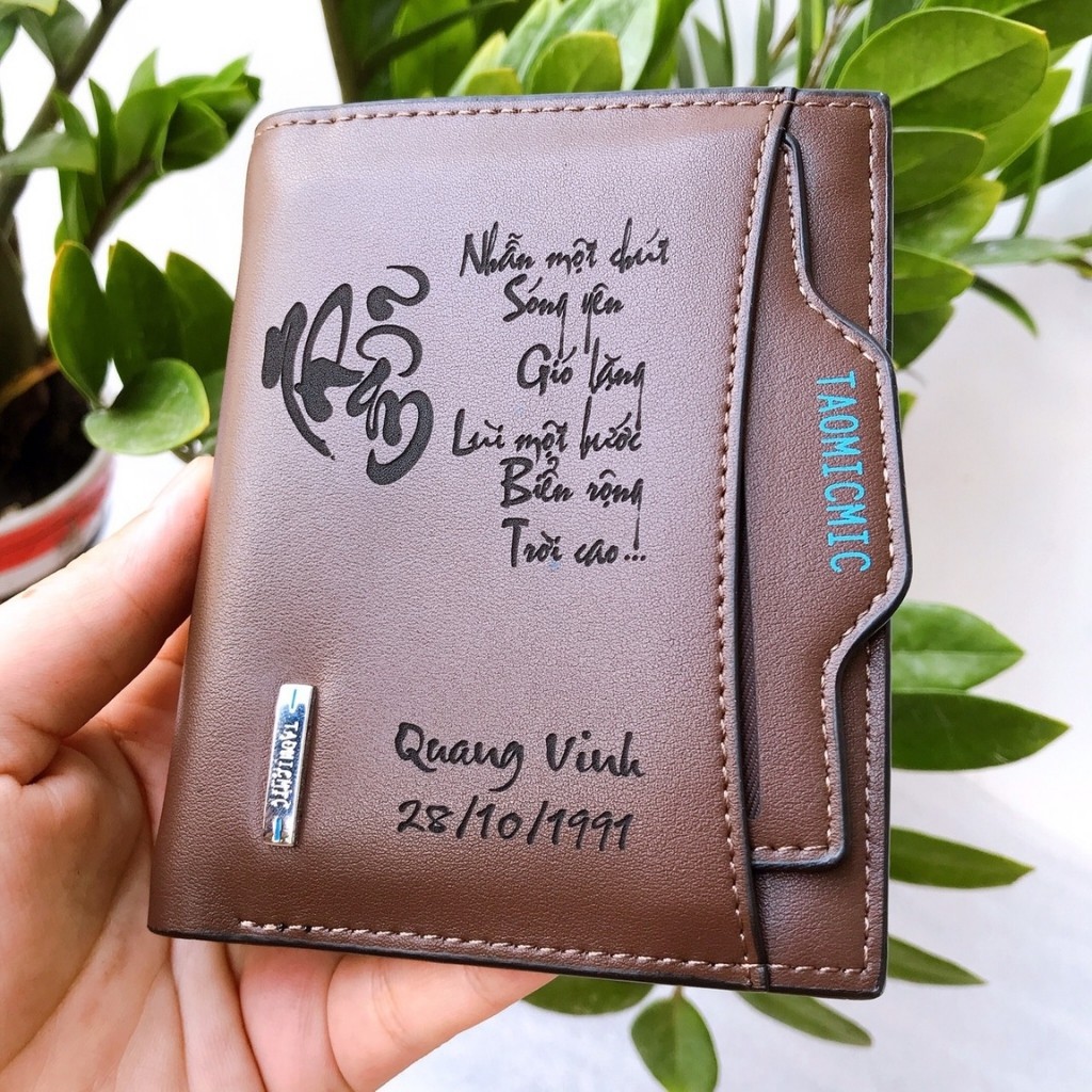- Ví Da Nam Dáng Đứng Cao Cấp Sang Trọng Cho Quý Ông Thành Đạt TRS D01