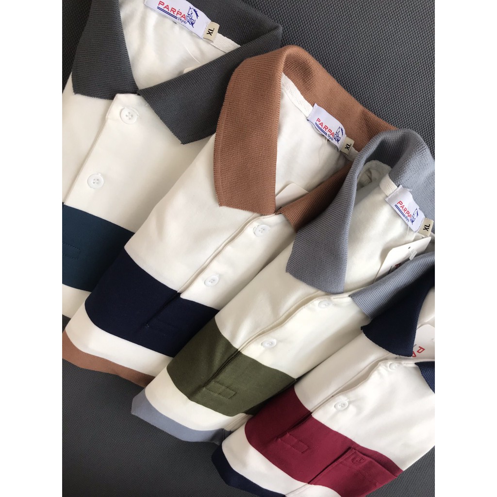 Áo Thun nam lớn tuổi có túi⚡️ Hàng VNXK ⚡️Áo thun nam trung niên có túi - MẪU MỚI CAO CẤP HƠN