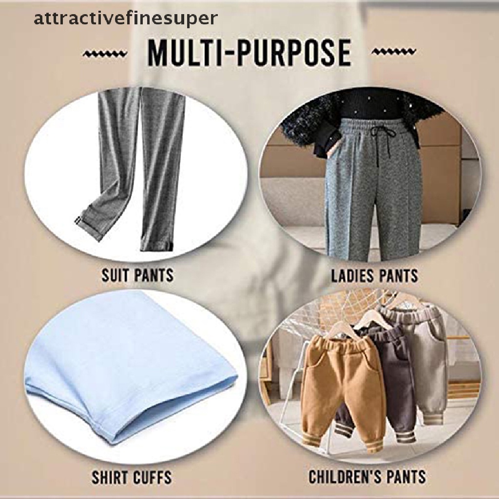 Asvn 3PCS Pants Edge Shorten Self-Adhesive Pants Foot Pants Apparel Sewing Fabric HOT