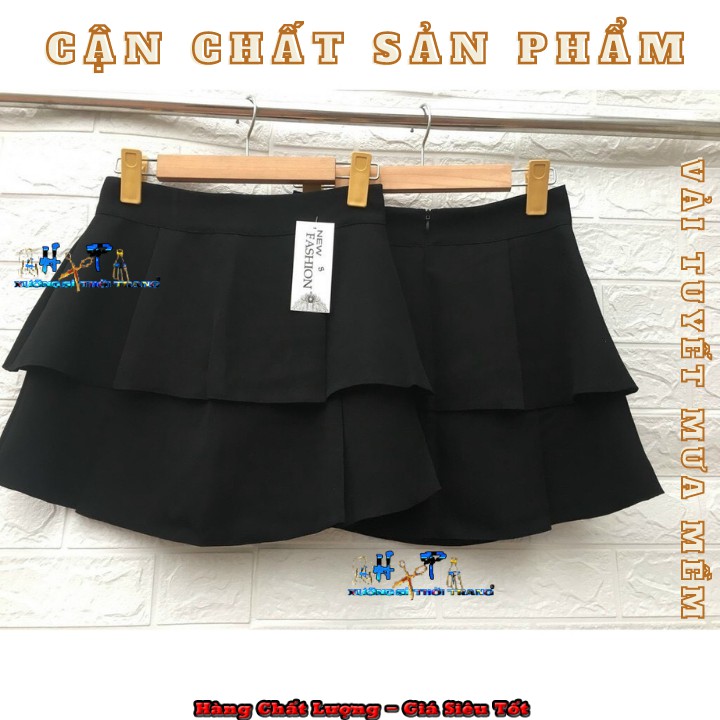 Chân váy xếp ly 2 tầng có quần trong mẫu mới thời trang 2020 | BigBuy360 - bigbuy360.vn