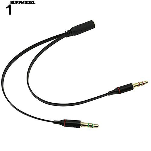 Cáp Chia Jack Âm Thanh 3.5Mm 2 Đầu Đực