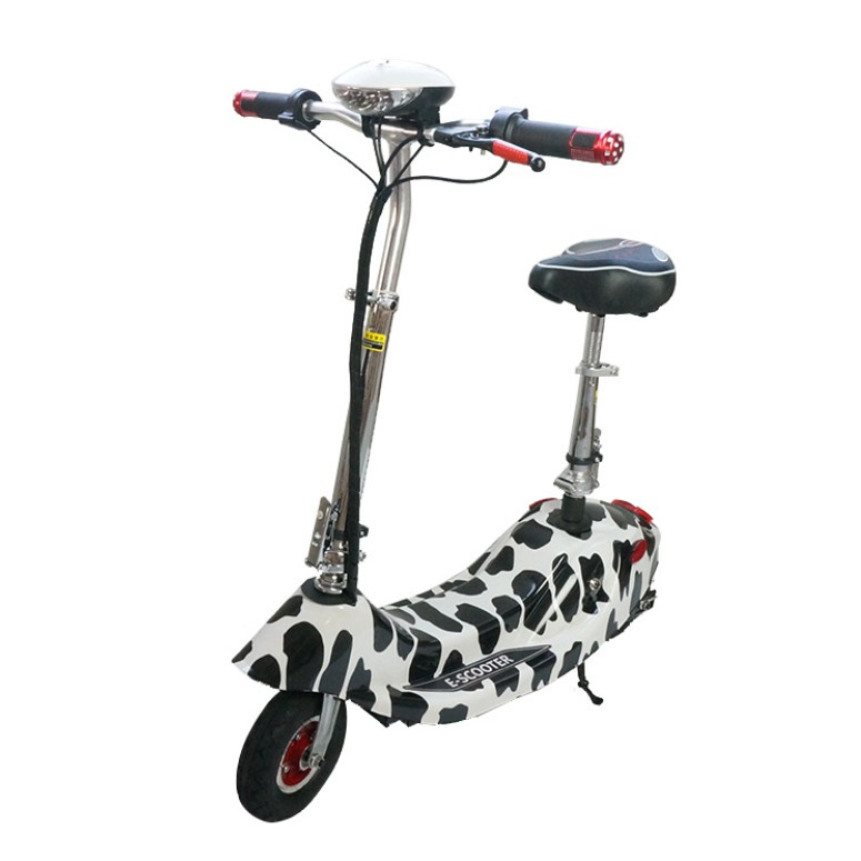 Xe điện Mini E-Scooter Plus cá heo 24V gấp gọn chạy điện Bình 12A