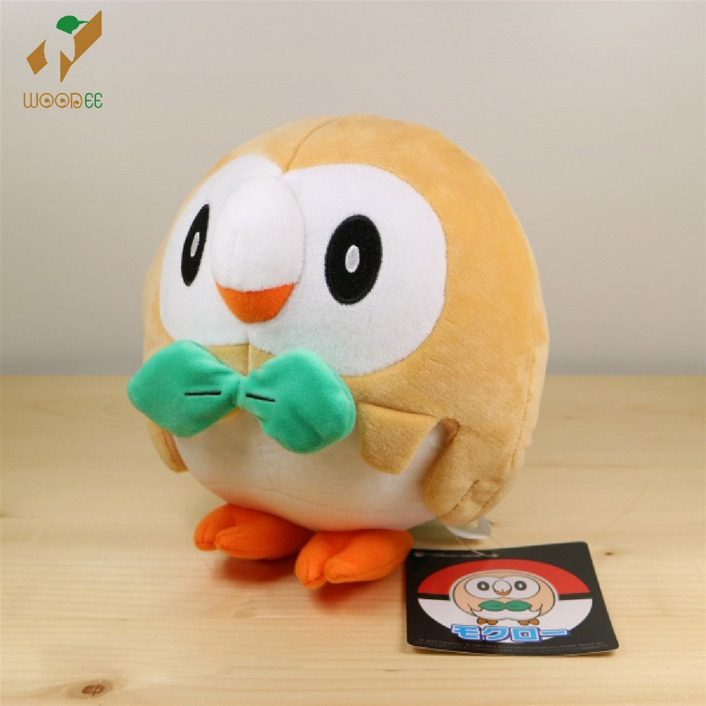 Gấu bông pokemon chim Rowlet 20cm