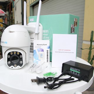 Camera wifi PTZ Zoom MAXTECH P6, 2.0MP Full HD 1080P, xoay 360 độ