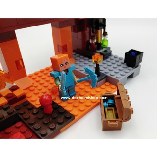 Minecraft Cầu Quỷ Lửa Lari 11362