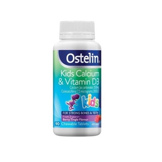 Canxi Vitamind3 Ostelin Kid 90 Viên Cho Bé