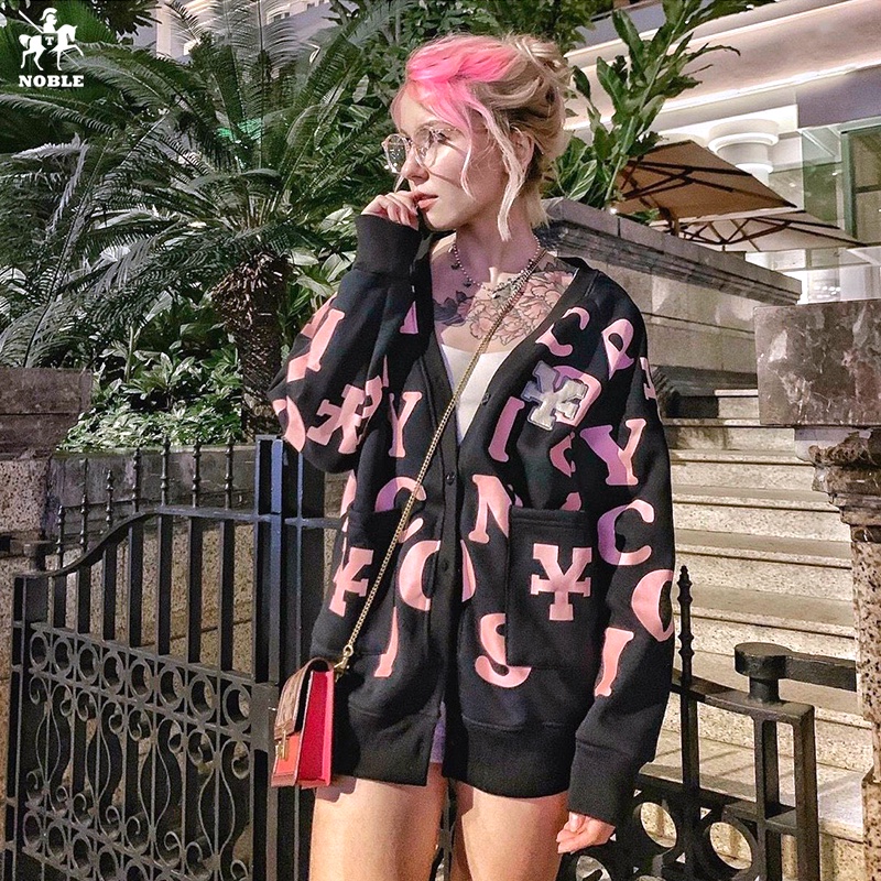 [Freeship] Áo khoác dạ cardigan nam nữ Hàn Quốc họa tiết, cá tính thời trang Miamo TP003