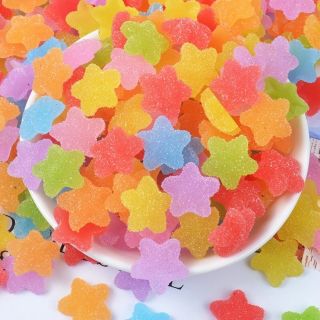 Charm kẹo sao bọc đường