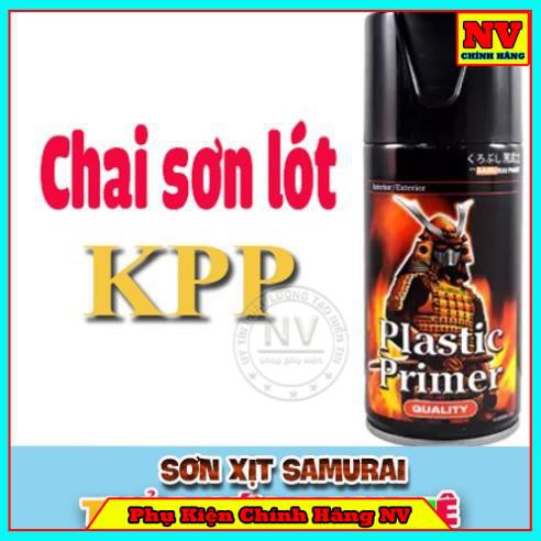 Sơn xịt Samurai Sơn lót KPP - Sơn nhựa nhám xe máy