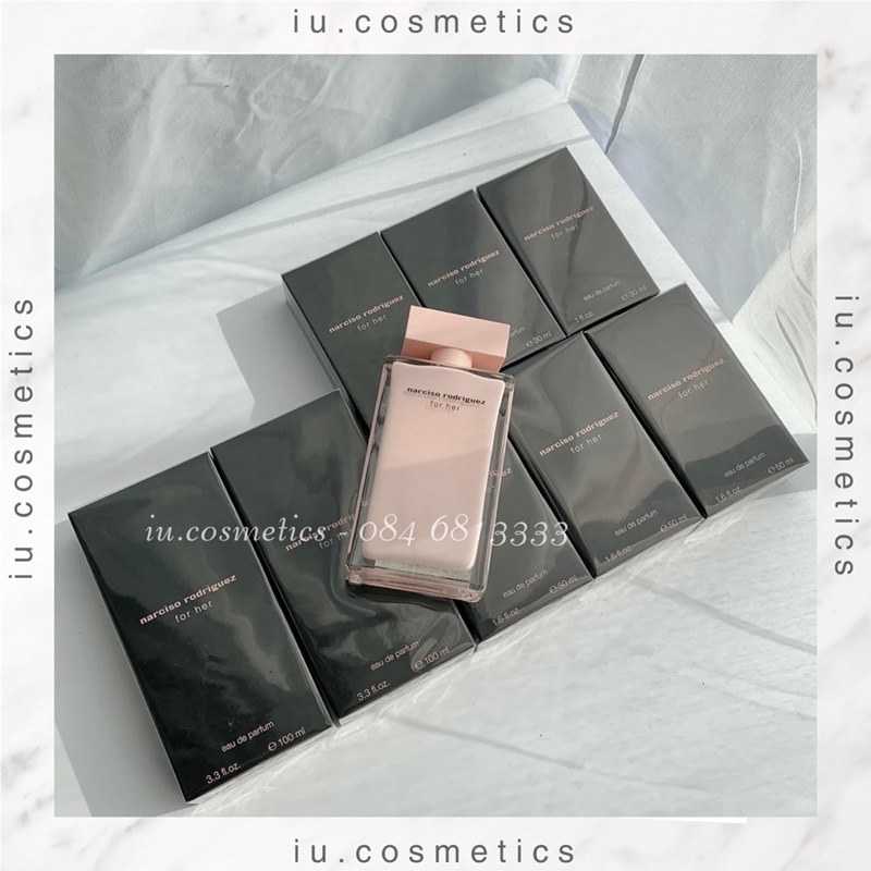 Nước hoa nữ Narciso hồng dung tích 100ml, dầu thơm mùi Xạ cực kỳ thơm, quyến rũ - iu.cosmetics