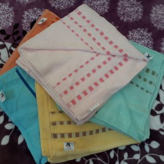 Combo 05 Khăn tắm cotton Phong Phú 60*120cm