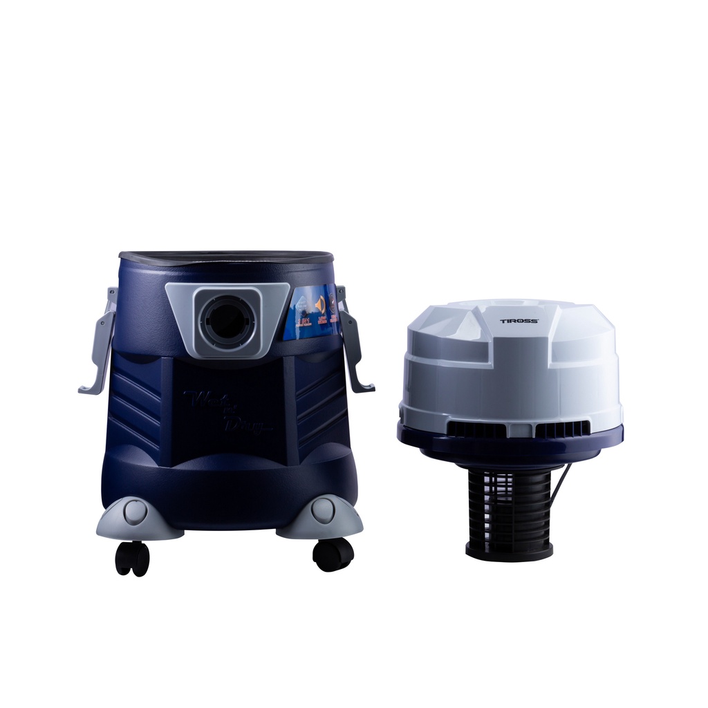 Máy Hút Bụi Công Nghiệp Tiross TS9301 - 32 lít - Xanh Trắng - Hàng chính hãng