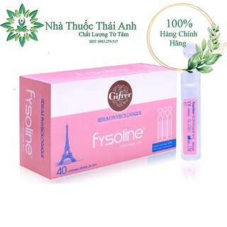 Nước Muối Kháng Viêm Fysoline Hồng 40 Ống x 5Ml