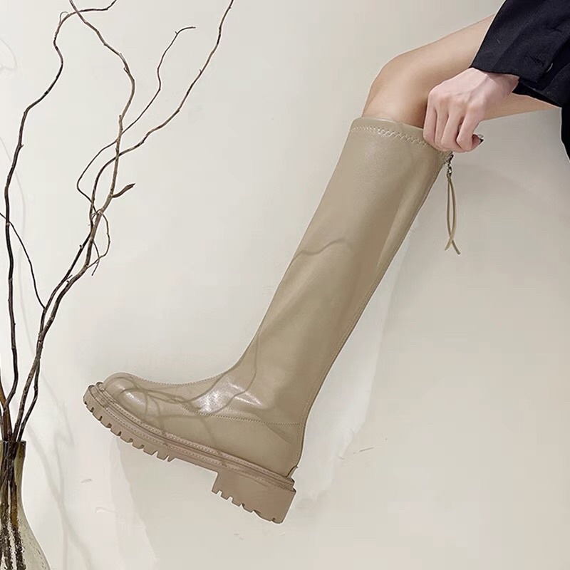 Boot đùi mềm dưới gối 3 màu siêu đẹp đế 5cm