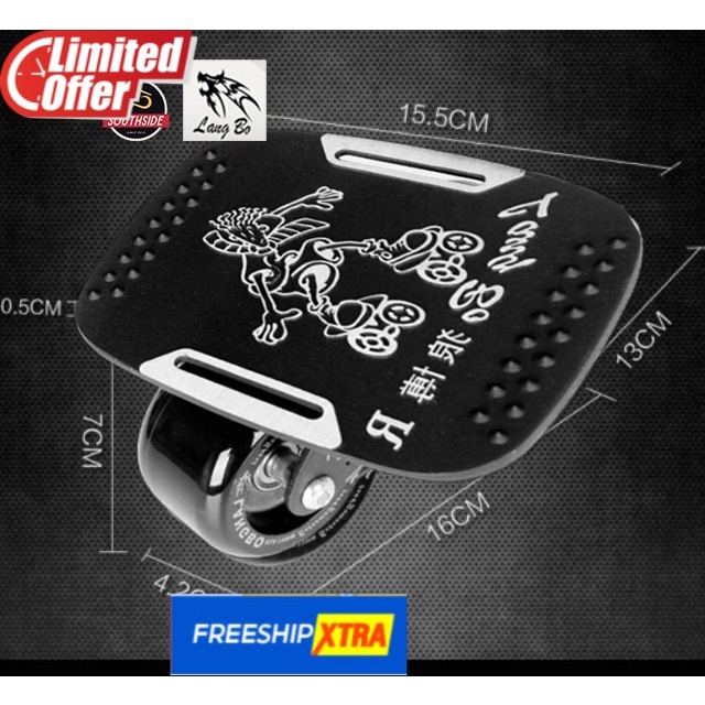 Ván trượt giầy patin Freeline skate LANGBO 4 MẶT NHÁM