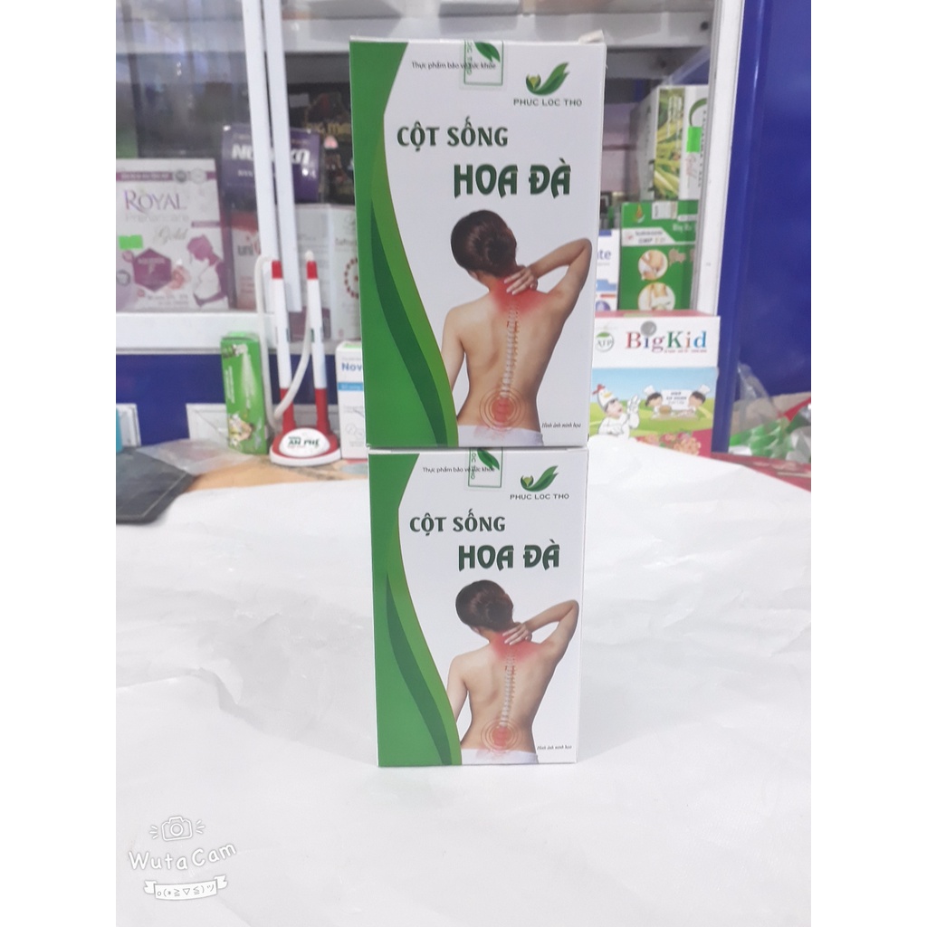 Viên uống bổ khớp CỘT SỐNG HOA ĐÀ, giảm triệu chứng đau do khô khớp, thoái hóa khớp, viêm khớp và bổ sung chất nhờn khớp