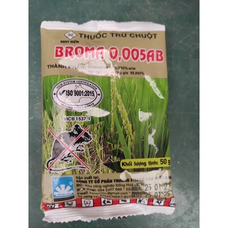 Gói diệt chuột trộn sẵn thế hệ mới Broma 0,005AB