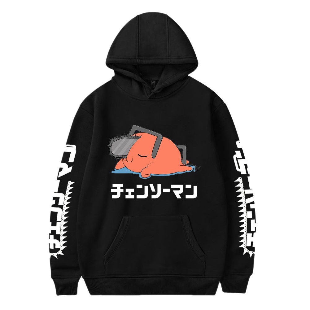 Áo Hoodie In Hình Chainsaw Man Pochita 3D