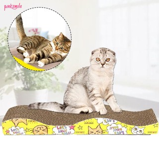 [FREESHIP] bàn cào móng cho mèo size 45x10x5 lượn sóng cho mèo tặng 1 túi bạc hà
