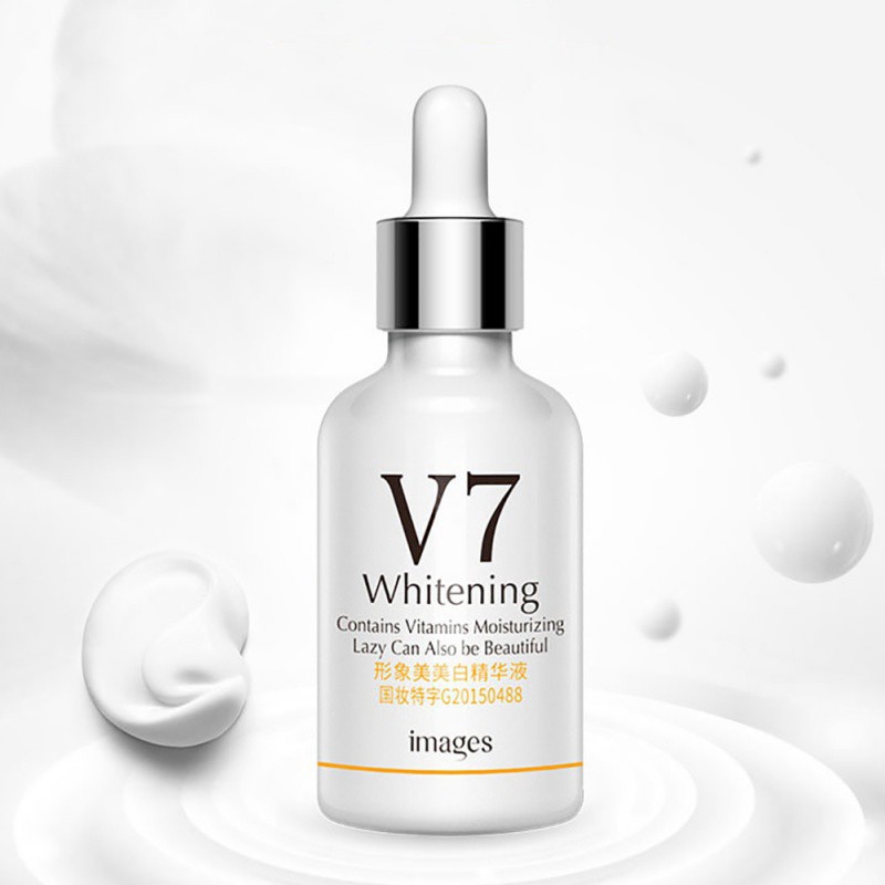 Serum V7 dưỡng trắng se khít lỗ chân lông mịn màng