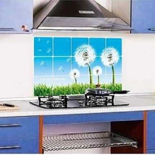 Decal dán bếp bồ công anh