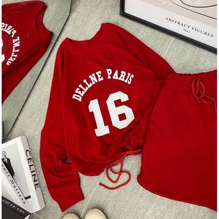 Set thể thao pull đỏ 16 + short