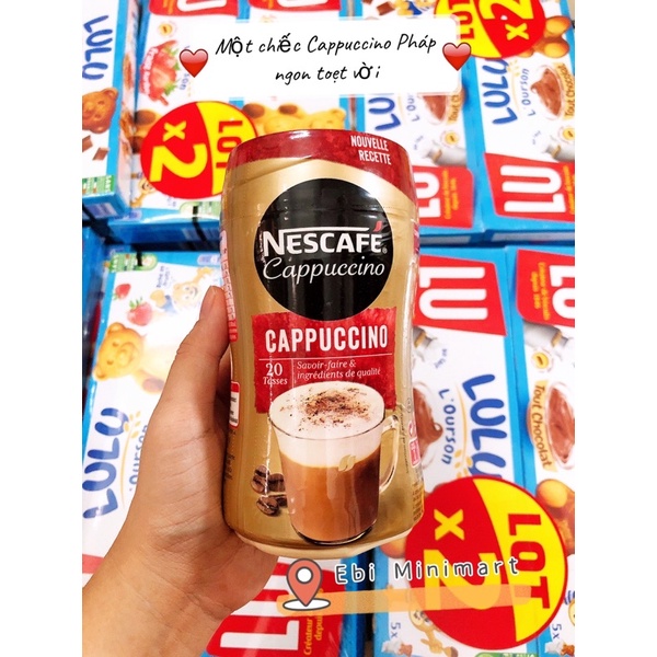 Cappuccino Nestle pháp nội địa siêu ngon