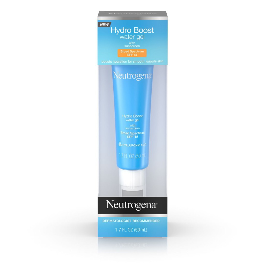 Gel Dưỡng Ẩm Chống Nắng Neutrogena Hydro Boost Water Gel Broad Spectrum SPF15 (50ml)