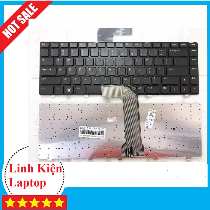 Bàn phím laptop Dell inspiron 4110 2420 3420 3520 Vostro 3460 3450 1450 N4110 N4050 N5050 M4040 4110 4050 5050