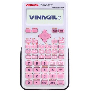 (CHÍNH HÃNG) Máy tính Vinacal 570ES Plus II màu hồng