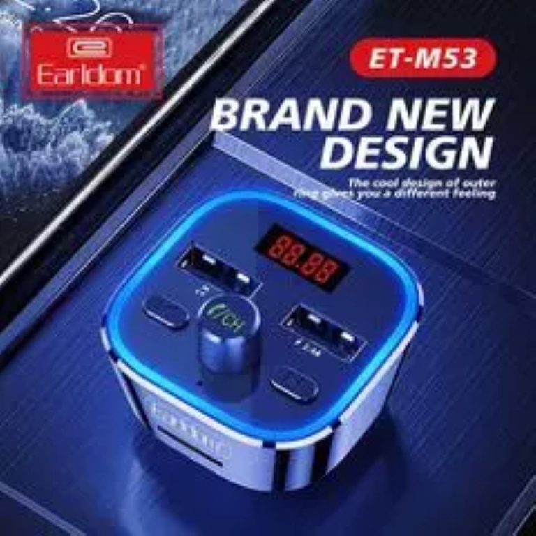 Tẩu Sạc Bluetooth Earldom M53 chính hãng